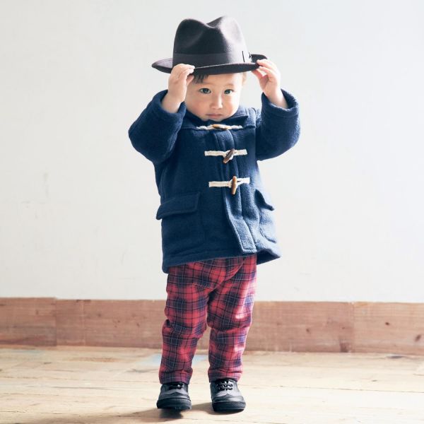 ❄學院風搖粒絨保暖牛角外套