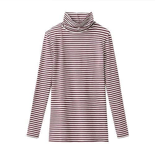 吸濕發熱天竺棉圓領 / 高領上衣