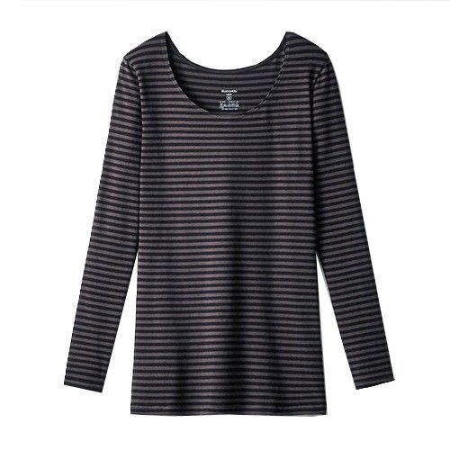 吸濕發熱天竺棉圓領 / 高領上衣