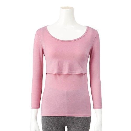 Hotcott 吸濕發熱產後上掀式哺乳衣