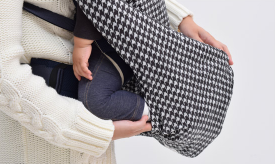 ❄日本 Mama&Co：推車背巾兩用防寒罩☞冬季外出保暖首選！