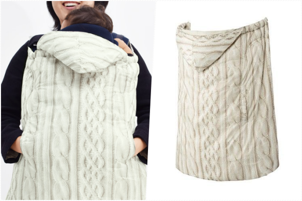 ❄日本 Mama&Co：推車背巾兩用防寒罩☞冬季外出保暖首選！