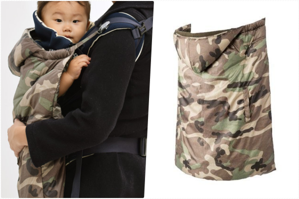 ❄日本 Mama&Co：推車背巾兩用防寒罩☞冬季外出保暖首選！