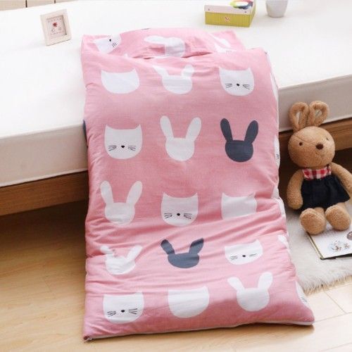 日本濱川佐櫻 - MIT純棉冬夏兩用兒童睡袋-萌萌寶貝