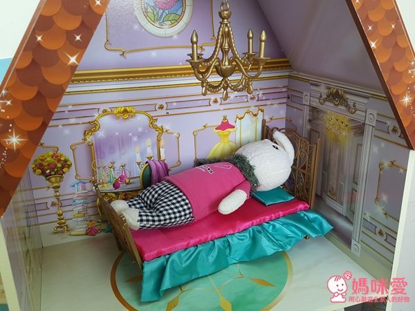 美國 KidKraft 迪士尼娃娃屋 美女與野獸