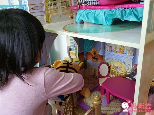美國 KidKraft 迪士尼娃娃屋 美女與野獸