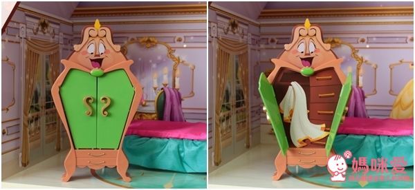 美國 KidKraft 迪士尼娃娃屋 美女與野獸