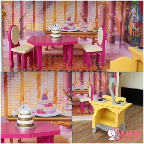 美國 KidKraft 迪士尼娃娃屋 美女與野獸