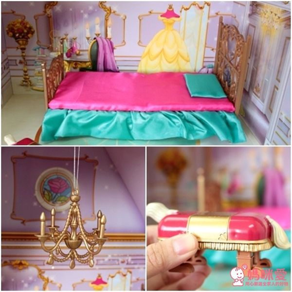 美國 KidKraft 迪士尼娃娃屋 美女與野獸