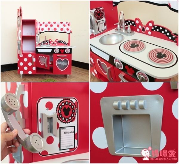 美國 KidKraft 迪士尼兒童大型廚房組 迪士尼米妮