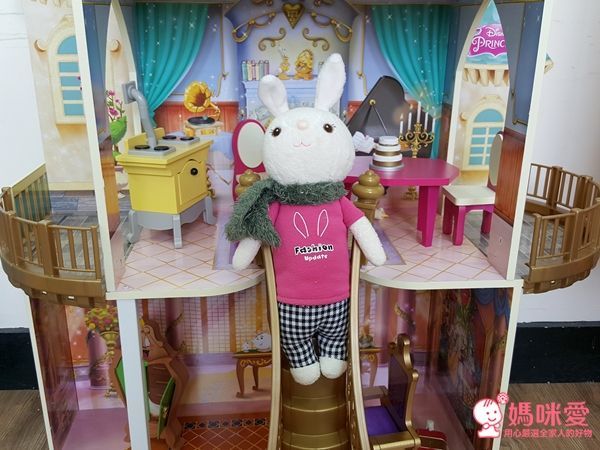 美國 KidKraft 迪士尼娃娃屋 美女與野獸