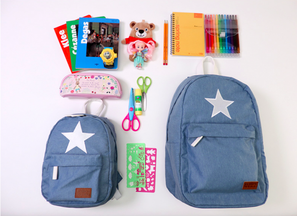 韓國 BESSON JOUJOU 星星親子媽媽包(後背款)、寶貝包