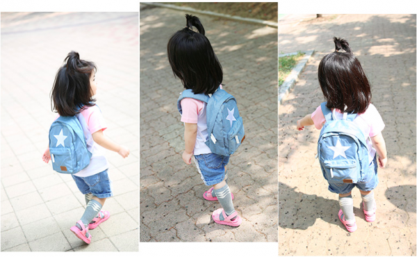 韓國 BESSON JOUJOU 星星親子媽媽包(後背款)、寶貝包