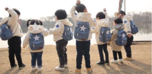 韓國 BESSON JOUJOU 星星親子媽媽包(後背款)、寶貝包