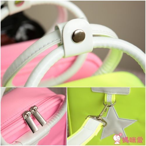 韓國 Besson JouJou 保溫保冷兒童包 螢光系列