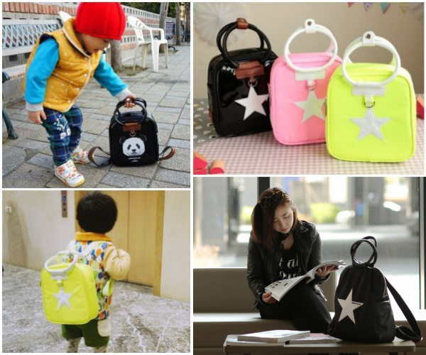 韓國 BESSON JOUJOU 베쏭쥬쥬 ★ 高人氣星星親子包/媽媽包