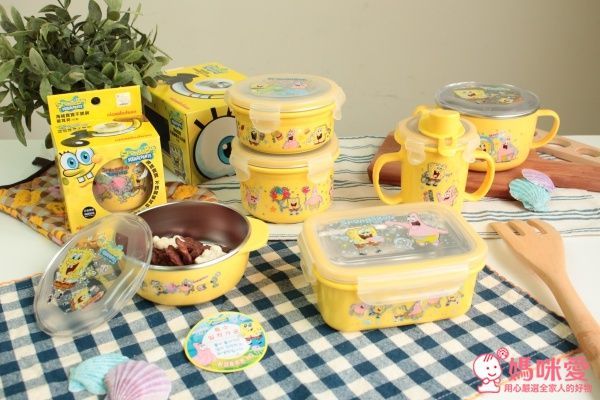 海綿寶寶不鏽鋼餐具系列