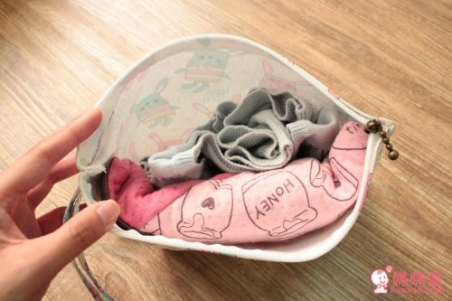 韓國 WOW 大中小手工收納袋三件組