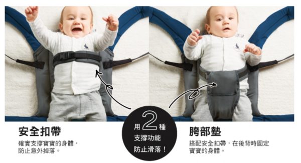 Combi join 包覆式減壓背巾 ✕ HIPSEAT-FF 可折疊坐墊背巾