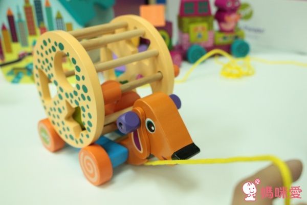 ❤ Oops親子益智動物造型旋轉拉拉樂（12個月以上適用）狗狗/蝸牛兩款 