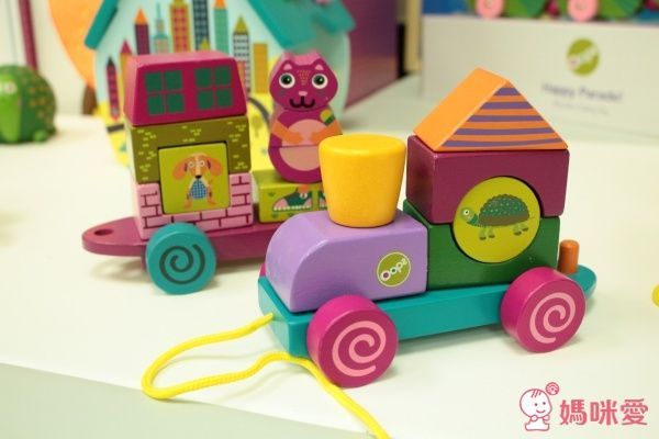 ❤ Oops 親子益智積木火車拉拉樂 - 城市（12個月以上適用） 