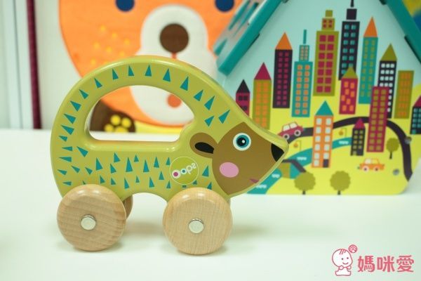 ❤ Oops 親子益智動物造型嚕嚕車（9個月以上適用）刺蝟/狗狗兩款可選 