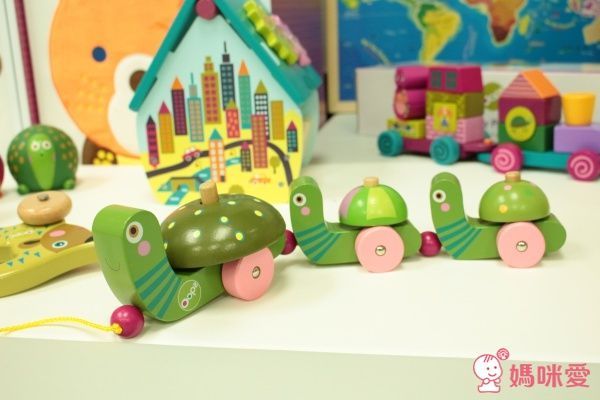 ❤ Oops 親子益智動物遊行拉拉樂 - 烏龜（12個月以上適用） 