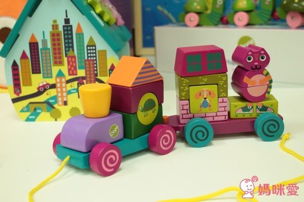 ❤ Oops 親子益智積木火車拉拉樂 - 城市（12個月以上適用） 
