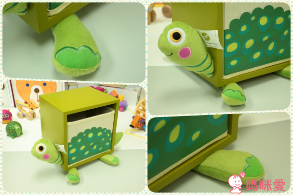 ❤ Oops 親子益智動物造型儲物櫃（0個月以上適用）烏龜 