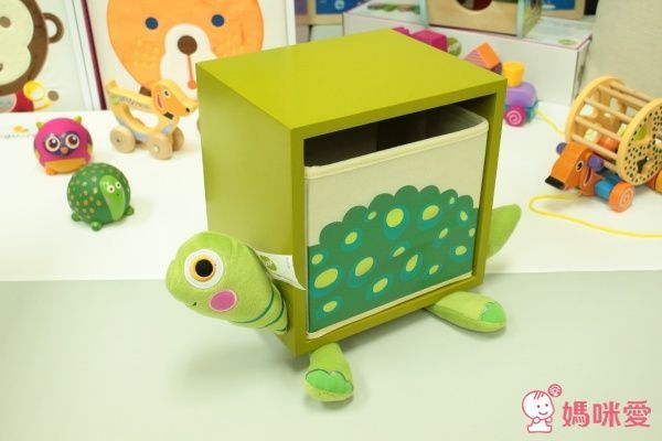 ❤ Oops 親子益智動物造型儲物櫃（0個月以上適用）烏龜 