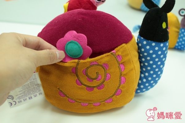 ❤ Oops 可愛動物多功能布質好朋友（3個月以上適用）蝸牛