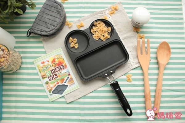 ❤ 杉山金屬:日本製便利三格平底鍋