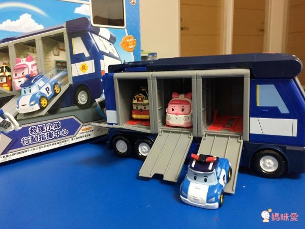 POLI 波力救援小英雄 - 救援小隊行動指揮中心-附波力合金車1台