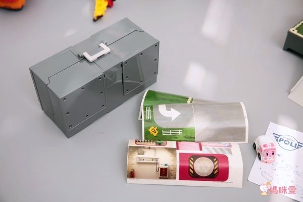 POLI 波力救援小英雄 - 波力迷你基地-附1吋迷你波力合金車1台