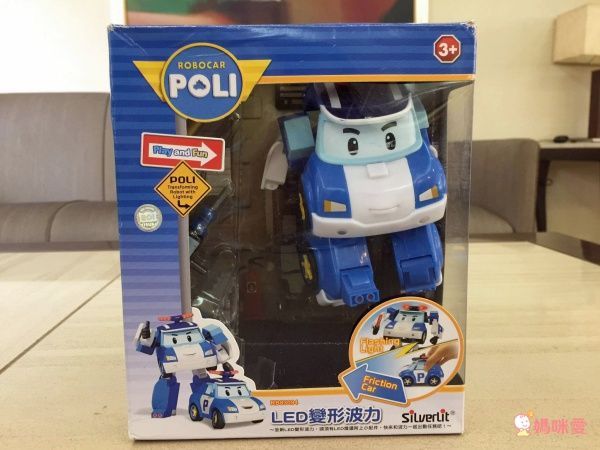 POLI 波力救援小英雄 - LED變形羅伊-附滅火器×1+吊車×1+昇降梯×1