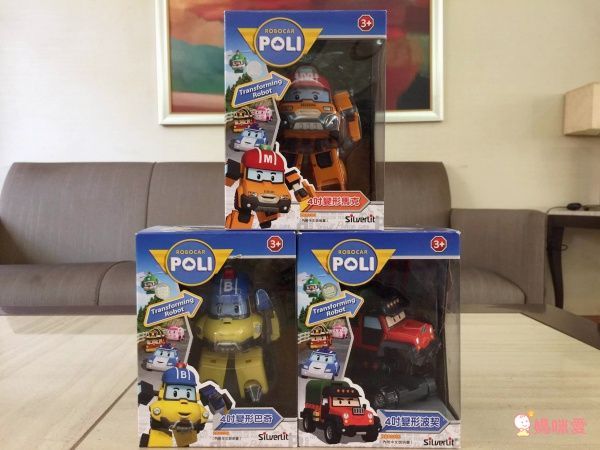 POLI 波力救援小英雄 - 4吋變形馬克