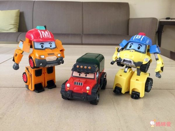 POLI 波力救援小英雄 - 4吋變形馬克