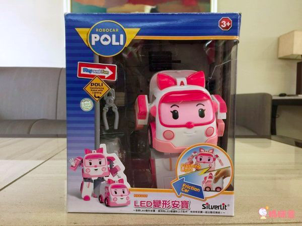 POLI 波力救援小英雄 - LED變形羅伊-附滅火器×1+吊車×1+昇降梯×1