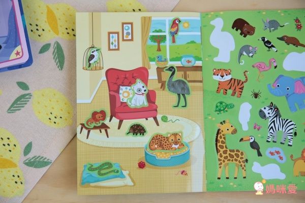 澳洲 Tiger Tribe - 隨身貼紙書-農場動物