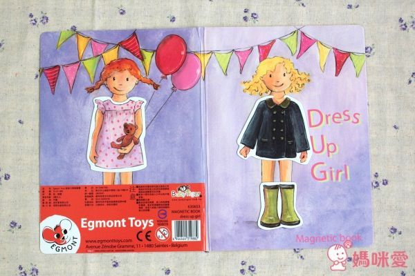 比利時艾格蒙 口袋書磁鐵書