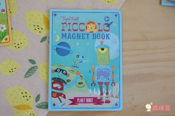 澳洲 Tiger Tribe - 隨身磁鐵書-機器人星球