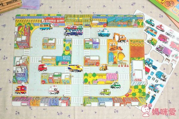 日本永岡書局 大場景2折頁磁鐵書