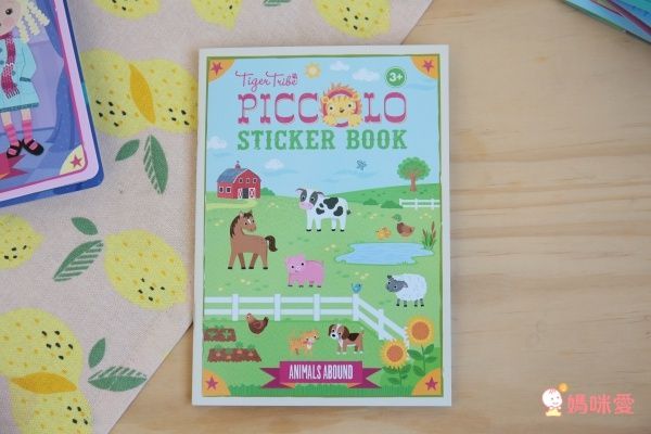 澳洲 Tiger Tribe - 隨身貼紙書-農場動物