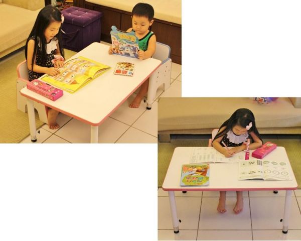 【創意小天才】成長桌椅、置物書櫃