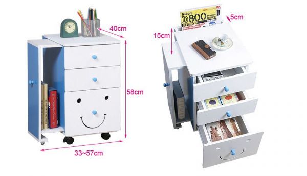 創意小天才 Little Genius 兒童專用調節桌椅/置物書櫃/加寬三抽櫃