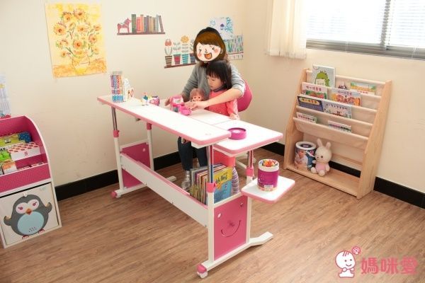 【創意小天才】成長桌椅、置物書櫃