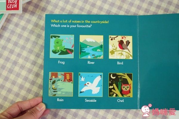 Nosy Crow Listen ti the 音效書