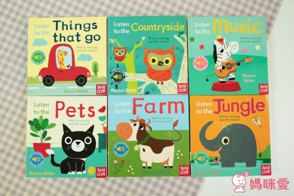 Nosy Crow Listen ti the 音效書
