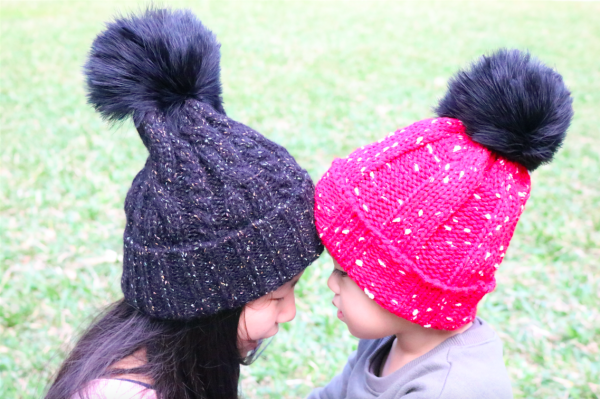 韓國 WOW 可愛親子毛帽 / 貝蕾帽