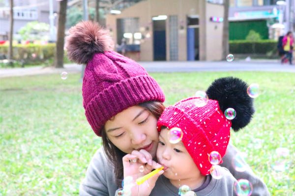 韓國 WOW 可愛親子毛帽 / 貝蕾帽